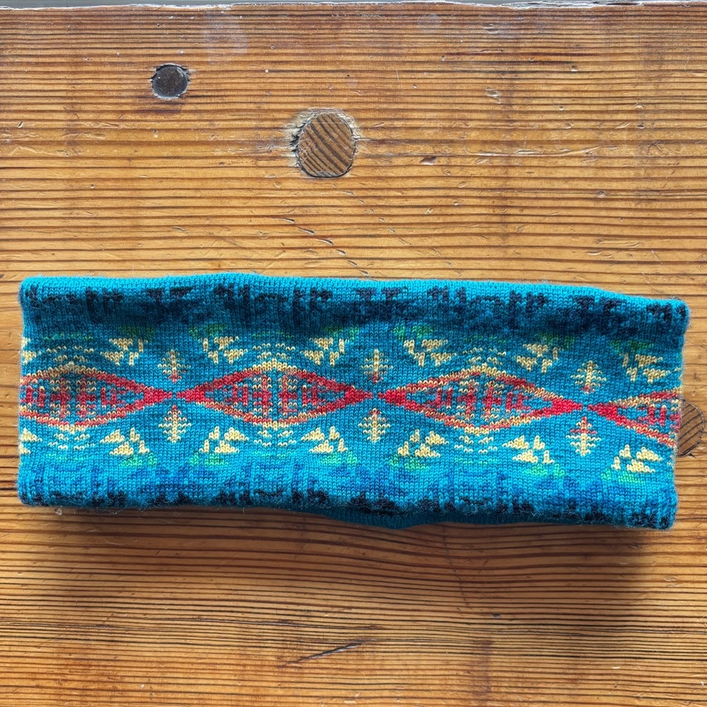 Colorful Pendleton Fleece Lined Headband